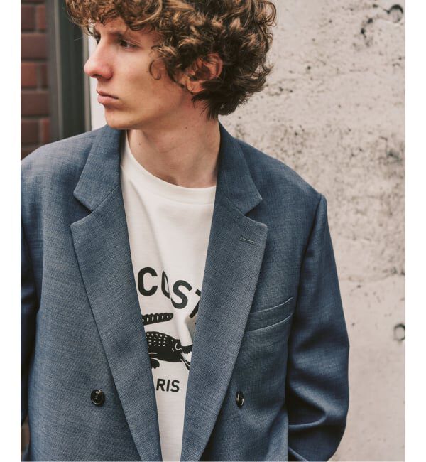 417 EDIFICE「【EVALET / エバレット】メッシュWジャケット "セットアップ着用可能"」|テーラードジャケット|