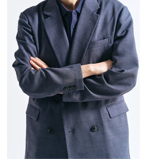 417 EDIFICE「【EVALET / エバレット】メッシュWジャケット "セットアップ着用可能"」|テーラードジャケット|