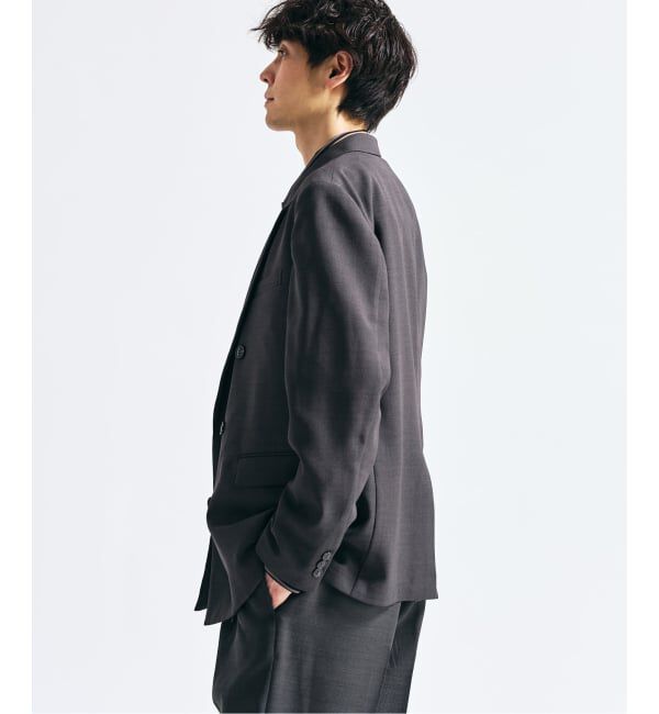 417 EDIFICE「【EVALET / エバレット】メッシュWジャケット "セットアップ着用可能"」|テーラードジャケット|