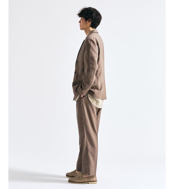 417 EDIFICE「【EVALET / エバレット】メッシュWジャケット "セットアップ着用可能"」|テーラードジャケット|