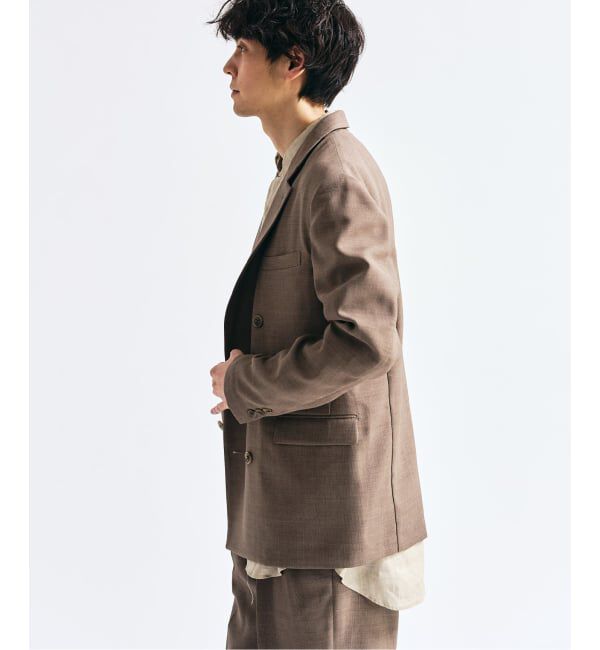 417 EDIFICE「【EVALET / エバレット】メッシュWジャケット "セットアップ着用可能"」|テーラードジャケット|