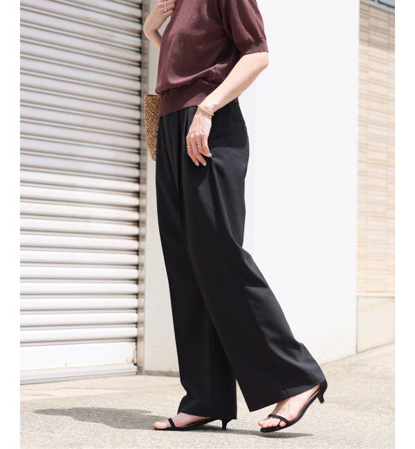 JOURNAL STANDARD relume「OXストレッチギャザータックパンツ」|その他|