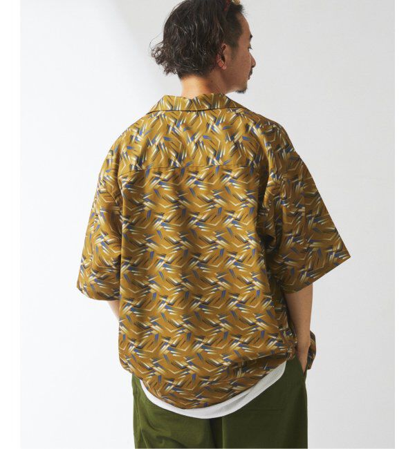 JOURNAL STANDARD relume「ホールパターン プリント オープンカラーシャツ」|シャツ・ブラウス|