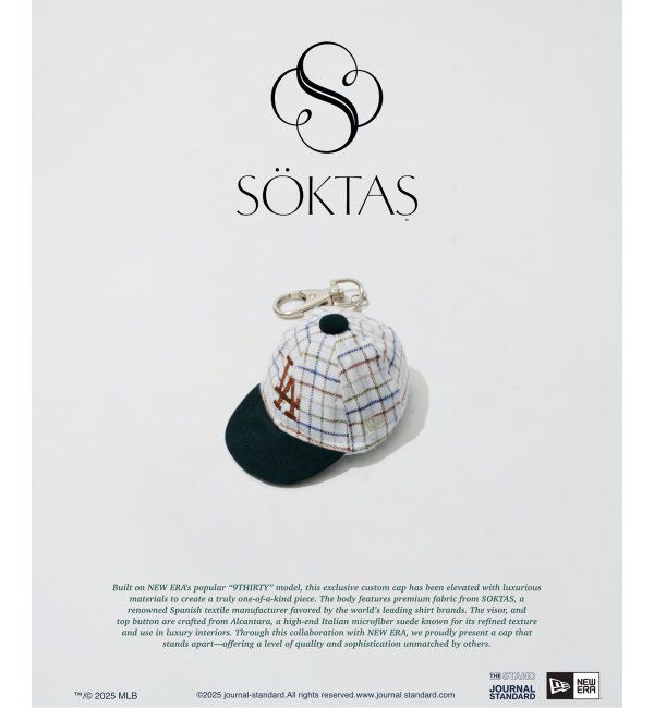 JOURNAL STANDARD「NEW ERA / ニューエラ 別注 SOKTAS LAD CapKeyholder」|キーケース|ホワイト B