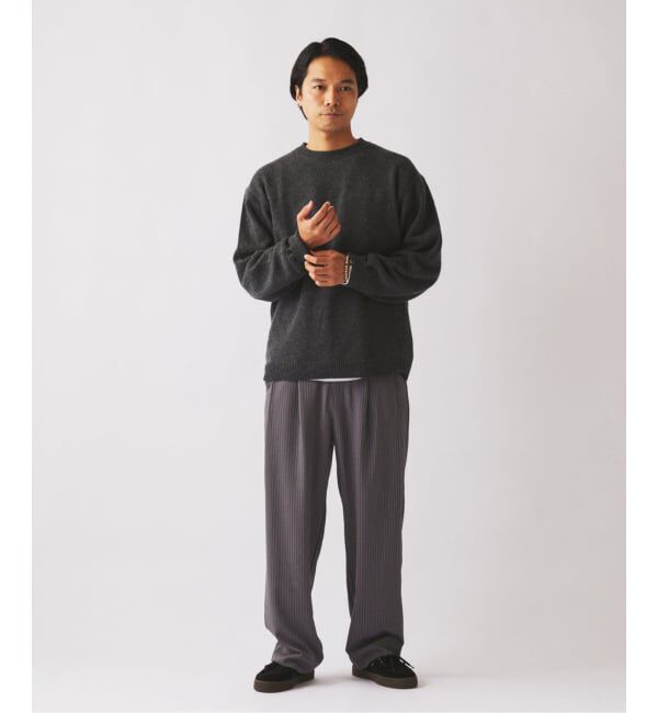JOURNAL STANDARD relume「COLLINS VILLE WOOL / コリンズ ビル ウール クルーネック ニット」|ニット・セーター|