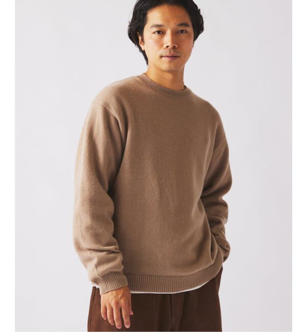 JOURNAL STANDARD relume「COLLINS VILLE WOOL / コリンズ ビル ウール クルーネック ニット」|ニット・セーター|