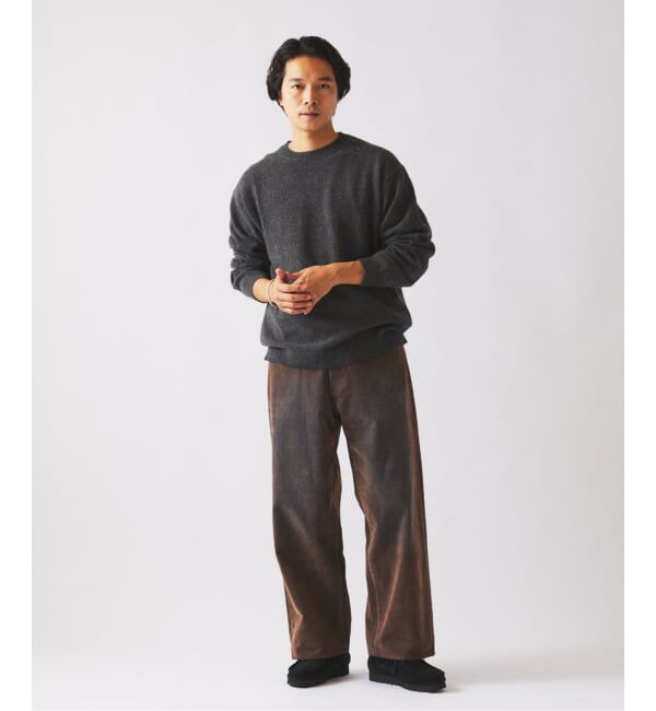 JOURNAL STANDARD relume「COLLINS VILLE WOOL / コリンズ ビル ウール クルーネック ニット」|ニット・セーター|