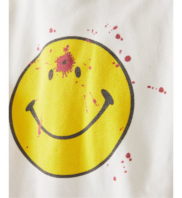 JOURNAL STANDARD relume「スマイリーフェイス 別注フェードプリント スウェット」|スウェット・ジャージ|