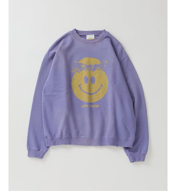 JOURNAL STANDARD relume「スマイリーフェイス 別注フェードプリント スウェット」|スウェット・ジャージ|