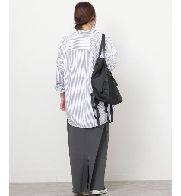 JOURNAL STANDARD relume「コンパクトコットンストライプビッグシャツ」|シャツ・ブラウス|