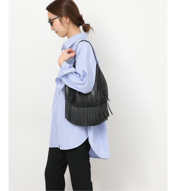 JOURNAL STANDARD relume「コンパクトコットンストライプビッグシャツ」|シャツ・ブラウス|