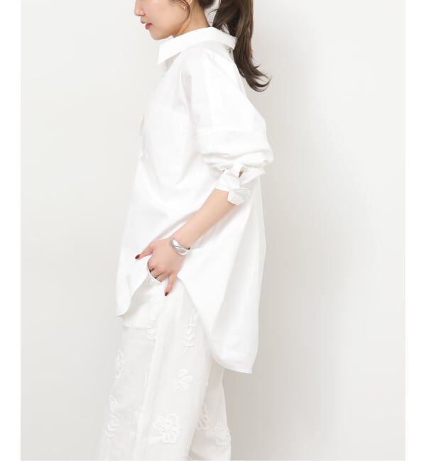 JOURNAL STANDARD relume「コンパクトコットンストライプビッグシャツ」|シャツ・ブラウス|