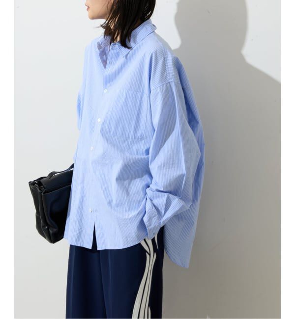 JOURNAL STANDARD「《追加》【LANCER CLOTHING CORPORATION】 オーバーFITストライプシャツ」|シャツ・ブラウス|