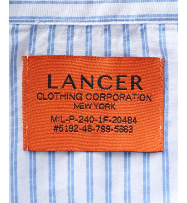 JOURNAL STANDARD「《追加》【LANCER CLOTHING CORPORATION】 オーバーFITストライプシャツ」|シャツ・ブラウス|