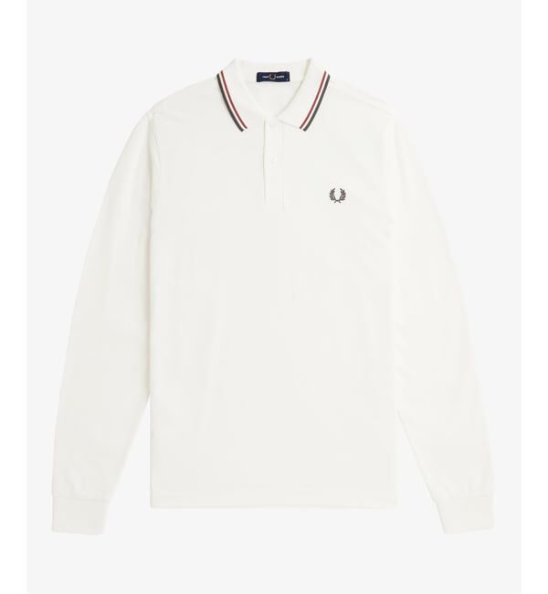 JOURNAL STANDARD「FRED PERRY / フレッドペリー M3636 LS TWIN TIPPED FP SHIRT」|ポロシャツ|ホワイト