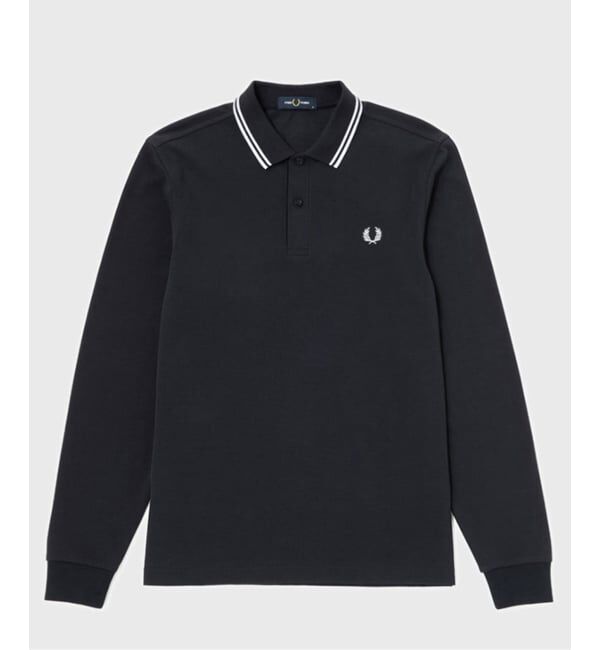 JOURNAL STANDARD「FRED PERRY / フレッドペリー M3636 LS TWIN TIPPED FP SHIRT」|ポロシャツ|ネイビー