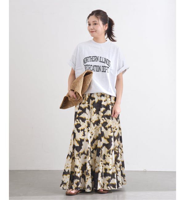 JOURNAL STANDARD「オリエンタルプリントスカート」|スカート|