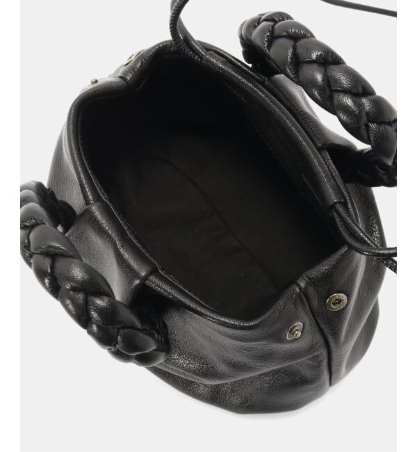 journal standard L'essage「【HEREU/ヘリュー】Bombon M Supple Shiny：ボストンバッグ」|ボストンバッグ|