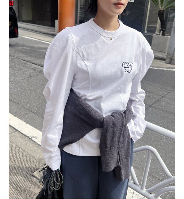 JOURNAL STANDARD「《予約》別注【CHAMPION*JOURNAL STANDARD by HOLIDAY】16s/1 Jersey PUFF」|Tシャツ・カットソー|