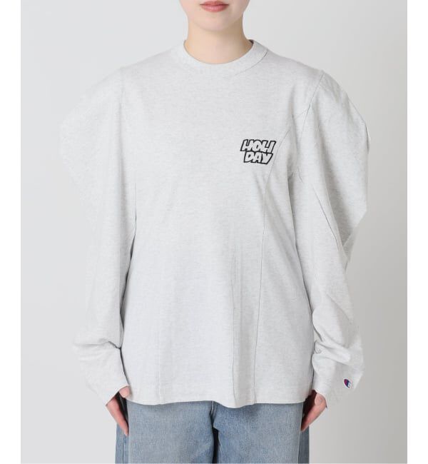 JOURNAL STANDARD「《予約》別注【CHAMPION*JOURNAL STANDARD by HOLIDAY】16s/1 Jersey PUFF」|Tシャツ・カットソー|