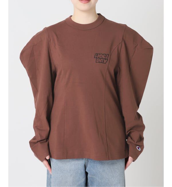 JOURNAL STANDARD「《予約》別注【CHAMPION*JOURNAL STANDARD by HOLIDAY】16s/1 Jersey PUFF」|Tシャツ・カットソー|