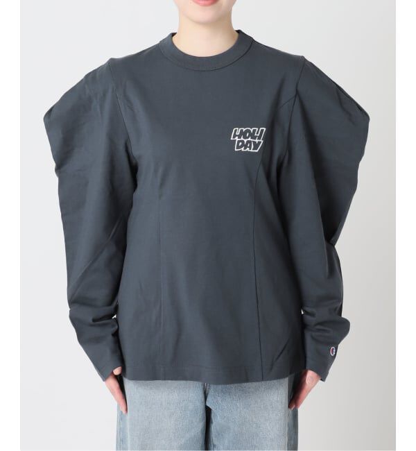 JOURNAL STANDARD「《予約》別注【CHAMPION*JOURNAL STANDARD by HOLIDAY】16s/1 Jersey PUFF」|Tシャツ・カットソー|