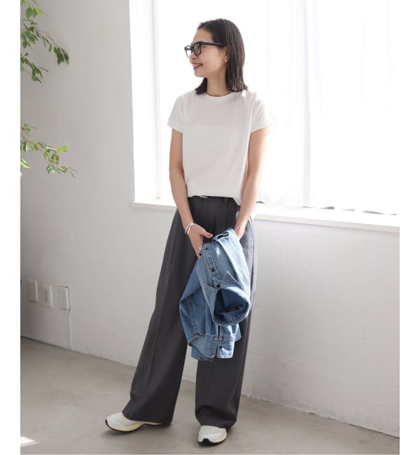 JOURNAL STANDARD「《追加予約2》汗ジミ防止ナノシアコンパクトTシャツ」|Tシャツ・カットソー|