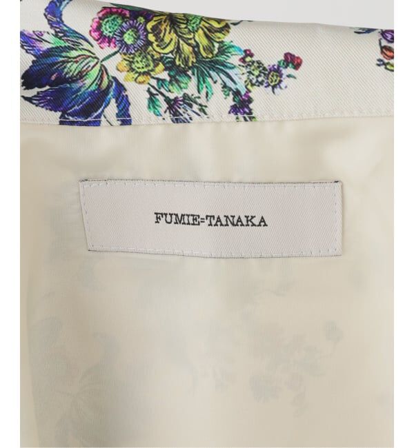 journal standard L'essage「【FUMIE TANAKA/フミエタナカ】flower satin SH シャツ」|シャツ・ブラウス|