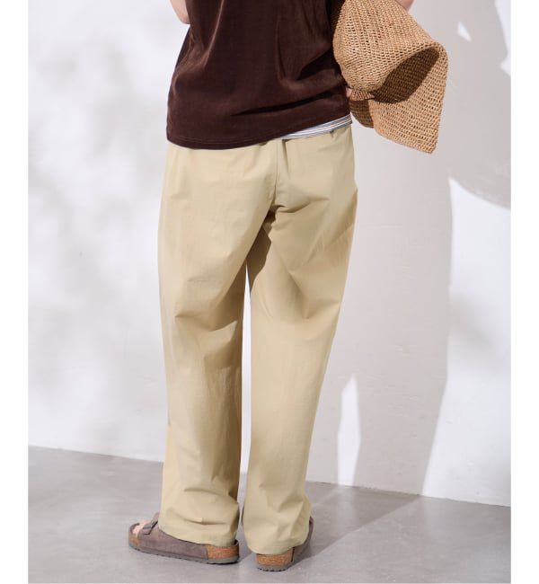 JOURNAL STANDARD「《追加3》【撥水/接触冷感/洗える/UVカット】リネンナイロンストレッチワイドパンツ」|その他|