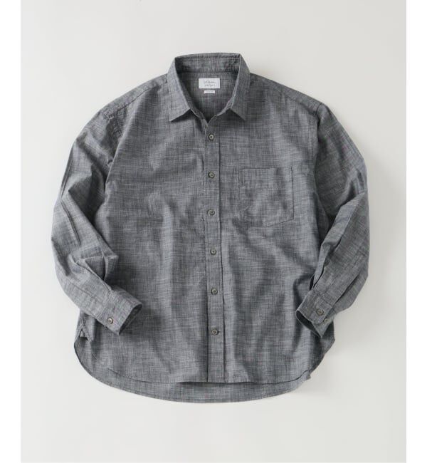 JOURNAL STANDARD「《予約》STILL AUTHENTIC / スティル オーセンティック レギュラーカラーシャツ」|シャツ・ブラウス|ブラック A