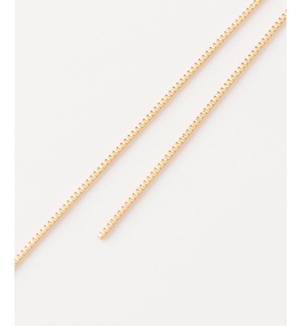 NOBLE「GIGI/ジジ ゴールドラインイヤリング」|ピアス|