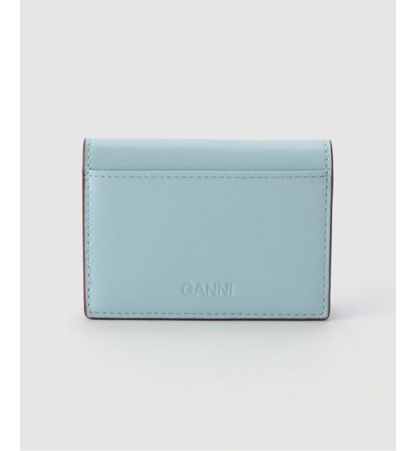 U by SPICK&SPAN「GANNI/ ガニー Ganni Bou Flap Card Holder Strass」|名刺入れ・カードケース|