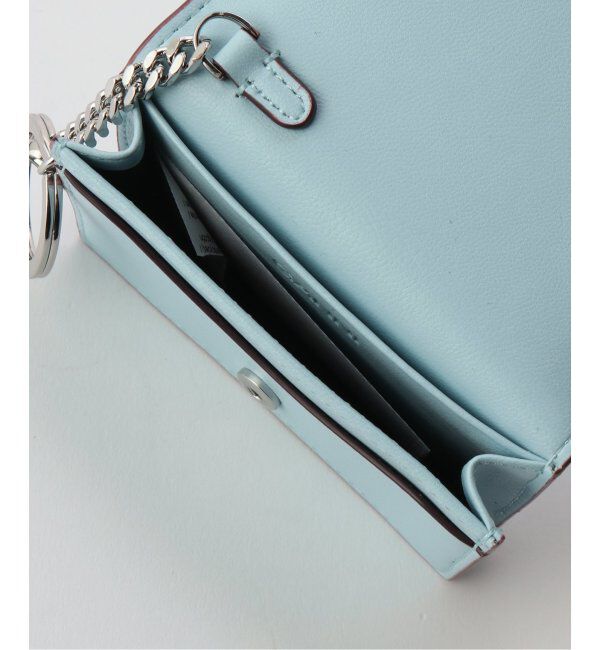 U by SPICK&SPAN「GANNI/ ガニー Ganni Bou Flap Card Holder Strass」|名刺入れ・カードケース|