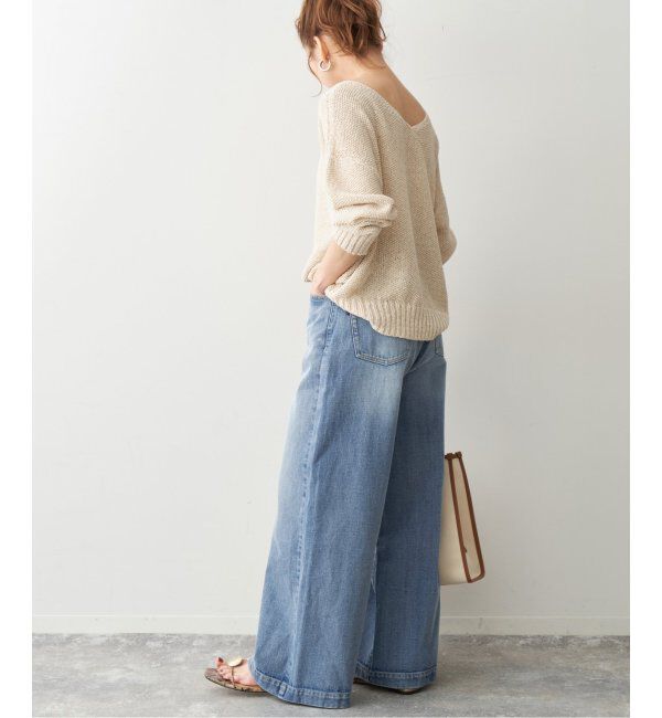 Spick and Span「《追加》5 1/2 BAGGY DENIM」|デニム|