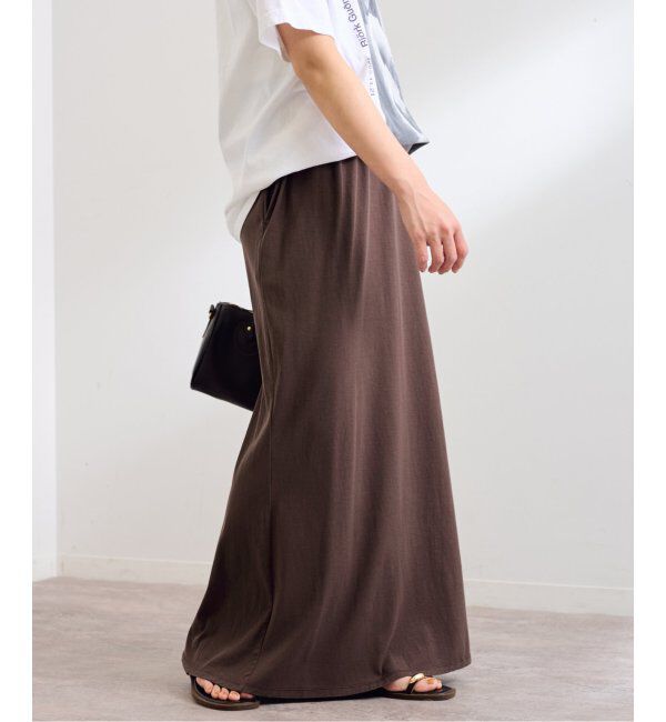 FRAMeWORK「カットナロースカート」|スカート|
