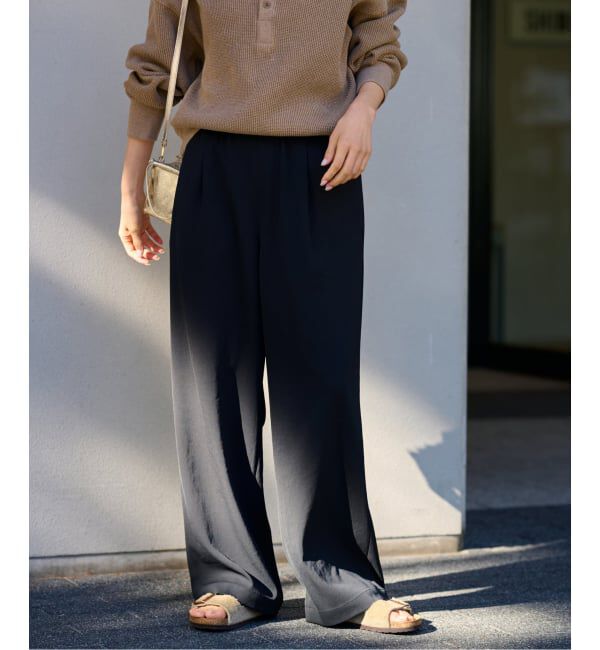 FRAMeWORK「≪追加≫ 手洗い可 / ポリエステルツイルリラックスパンツ 3」|その他|