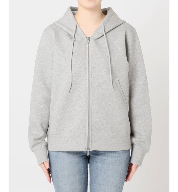 Spick and Span「《追加4》ストレッチジップフードパーカー」|パーカー|