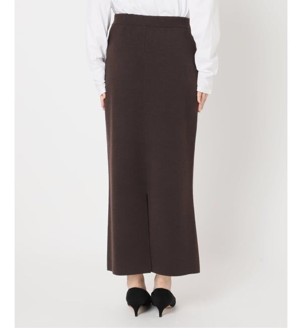 Spick and Span「《追加》ミラノリブニットスカート」|スカート|