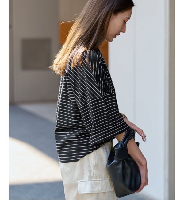 FRAMeWORK「≪新色 / 追加≫Le minor/ルミノア 別注ドロップショルダー」|Tシャツ・カットソー|