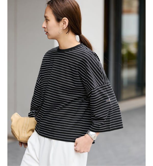 FRAMeWORK「≪新色 / 追加≫Le minor/ルミノア 別注ドロップショルダー」|Tシャツ・カットソー|