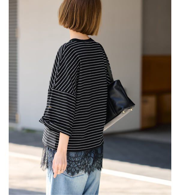 FRAMeWORK「≪新色 / 追加≫Le minor/ルミノア 別注ドロップショルダー」|Tシャツ・カットソー|