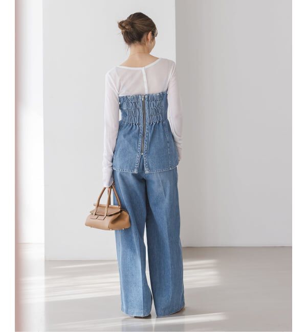 NOBLE「《NOBLE別注》SERGE/サージ W SIDE ZIP PANTS」|デニム|