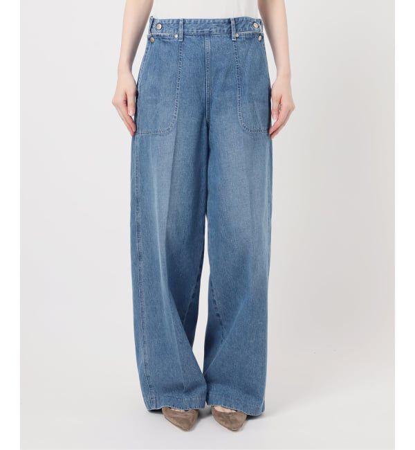 NOBLE「《NOBLE別注》SERGE/サージ W SIDE ZIP PANTS」|デニム|