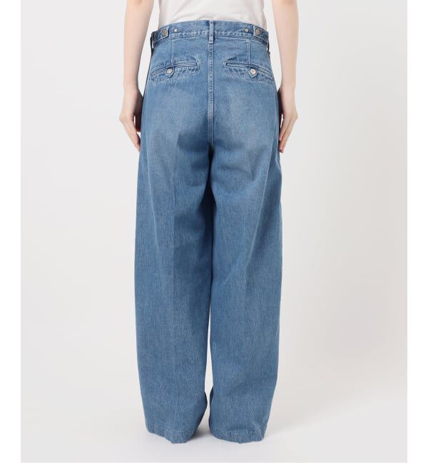 NOBLE「《NOBLE別注》SERGE/サージ W SIDE ZIP PANTS」|デニム|