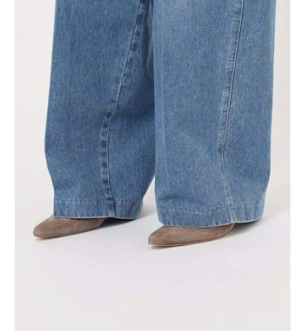 NOBLE「《NOBLE別注》SERGE/サージ W SIDE ZIP PANTS」|デニム|