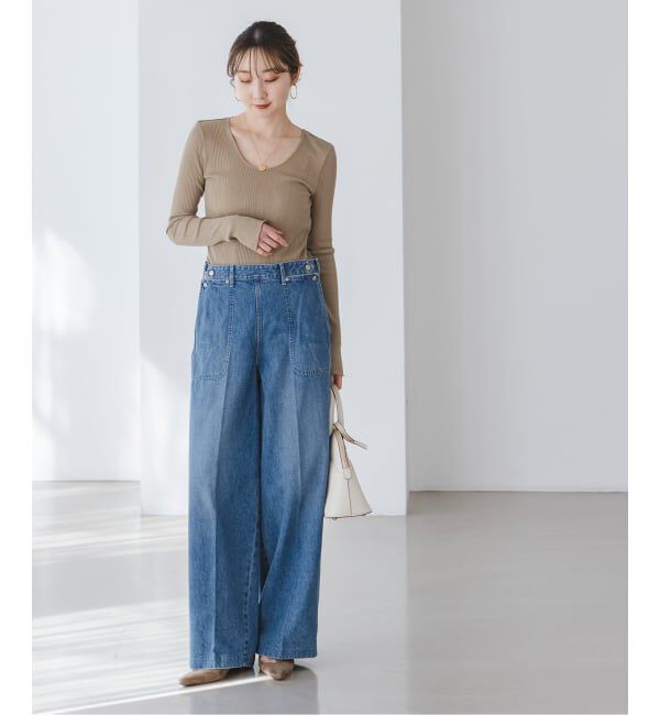 NOBLE「《NOBLE別注》SERGE/サージ W SIDE ZIP PANTS」|デニム|