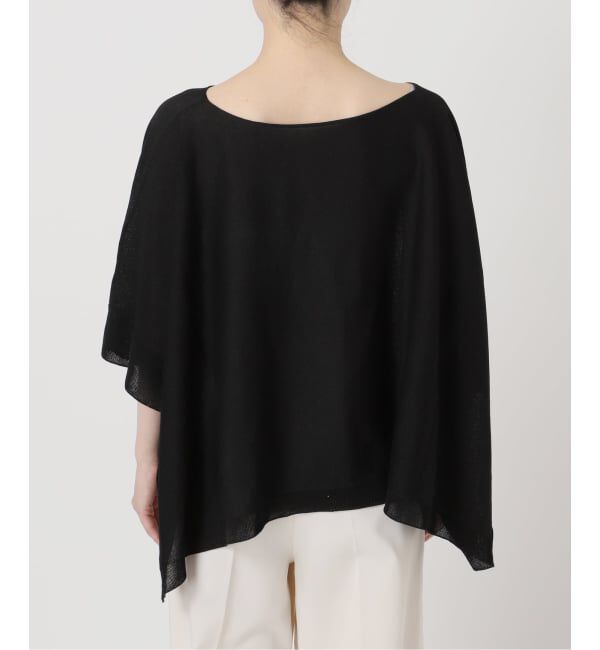 NOBLE「シアードレープケープ」|ニット・セーター|