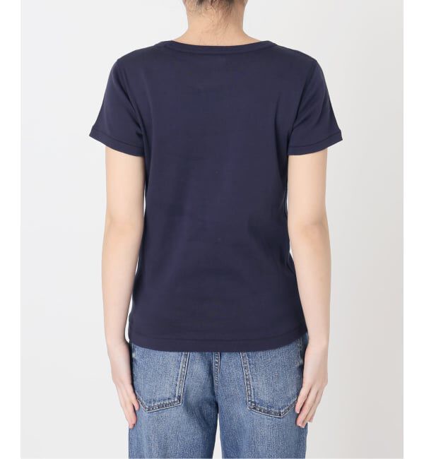 Spick and Span「La Hutte / ラ ユット 別注リブ編み MINI Tee*」|Tシャツ・カットソー|