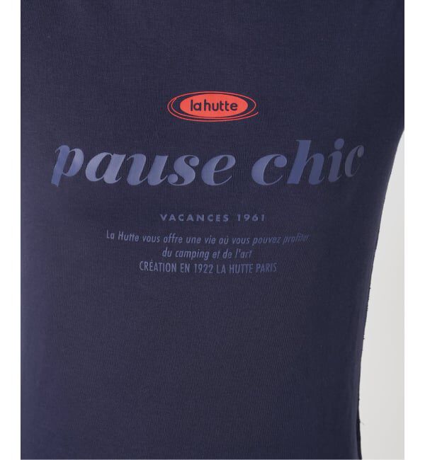 Spick and Span「La Hutte / ラ ユット 別注リブ編み MINI Tee*」|Tシャツ・カットソー|