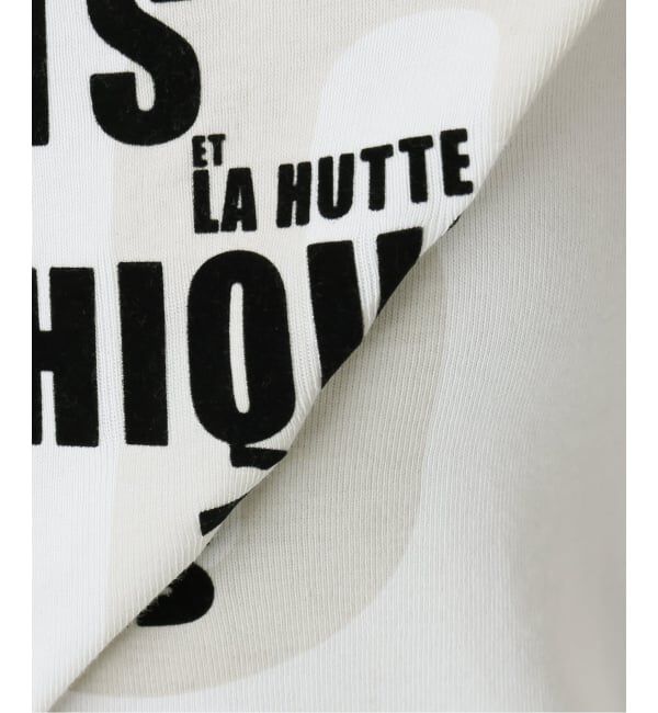 Spick and Span「La Hutte / ラ ユット 別注リブ編み MINI Tee*」|Tシャツ・カットソー|